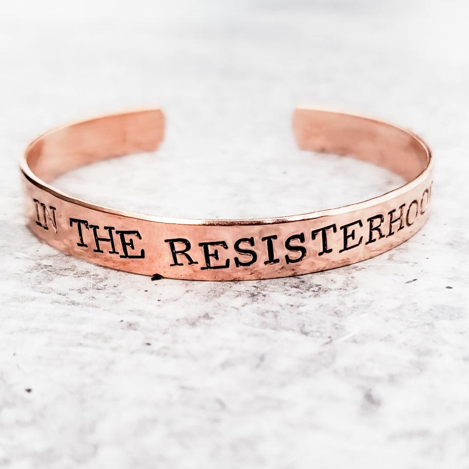 IN THE RESISTERHOOD Stacking Cuff Bracelet Salt and Sparkle