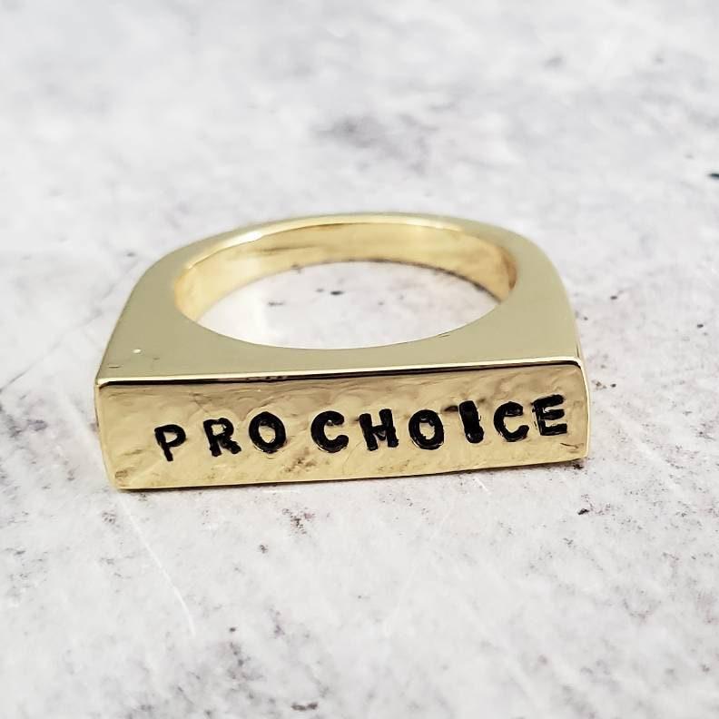 PRO CHOICE Flat Top Ring Salt and Sparkle