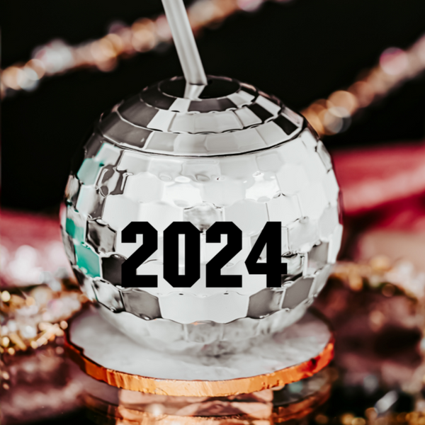 2024 Disco Ball Drink Tumbler Salt and Sparkle