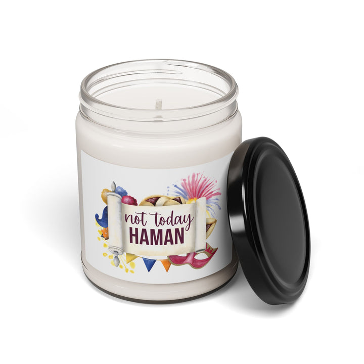 Not Today Haman 9 oz Scented Soy Candle For Purim-Rockaway Gypsea