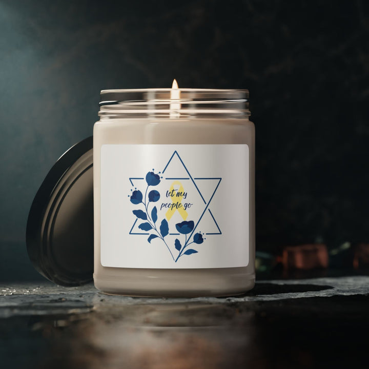 Let My People Go 9 oz Scented Soy Candle for Passover-Rockaway Gypsea