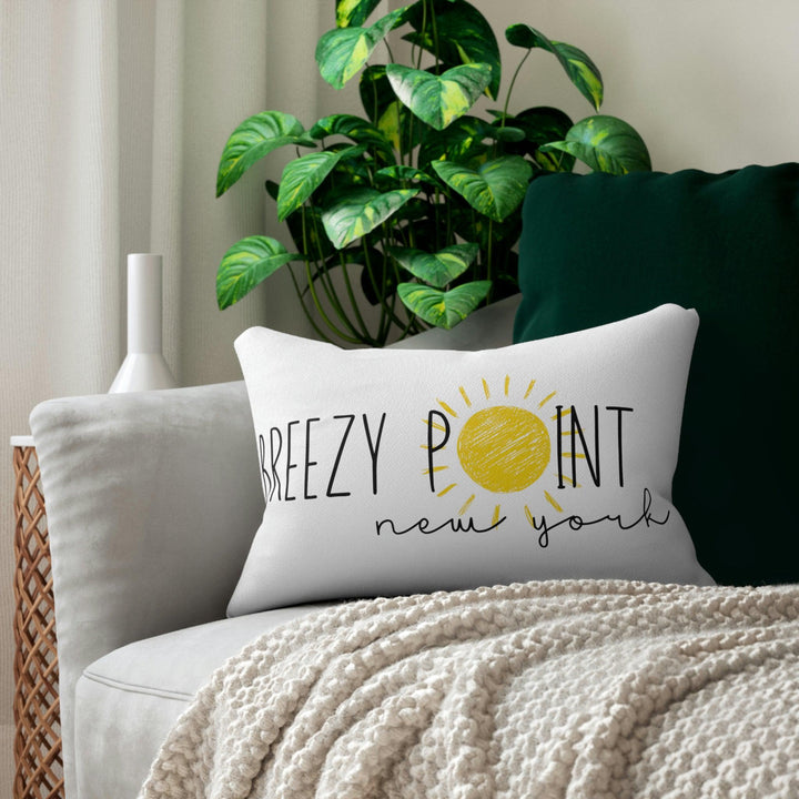 Breezy Point Sunshine Lumbar Pillow Printify