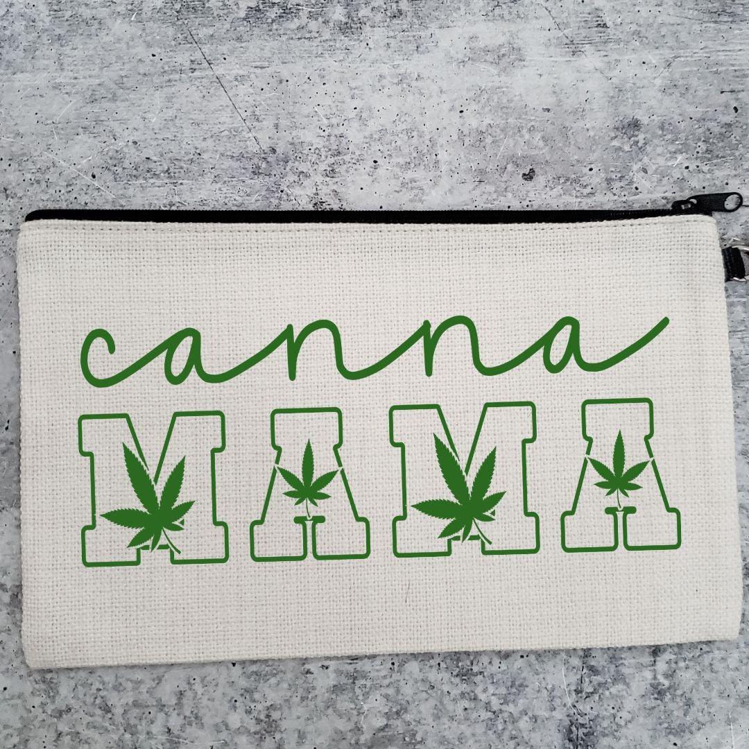Cannamama 420 Wristlet Bag for Mom Salt and Sparkle