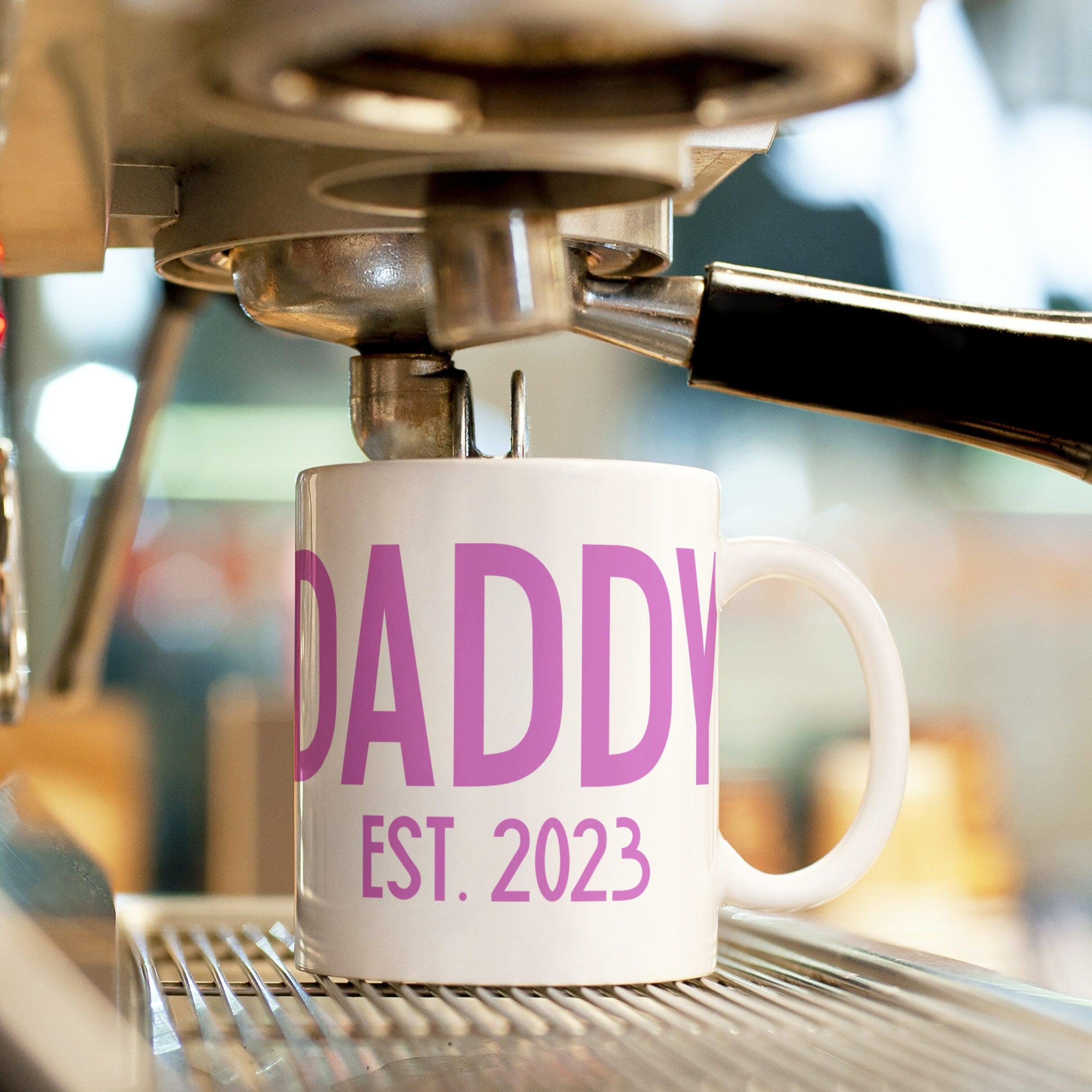 Daddy Est 2023 Mug - Father's Day Gift for New Dad - Custom Mug for Grandparent - New Father Gift - First Fathers Day Coffee Mug - Daddy Mug