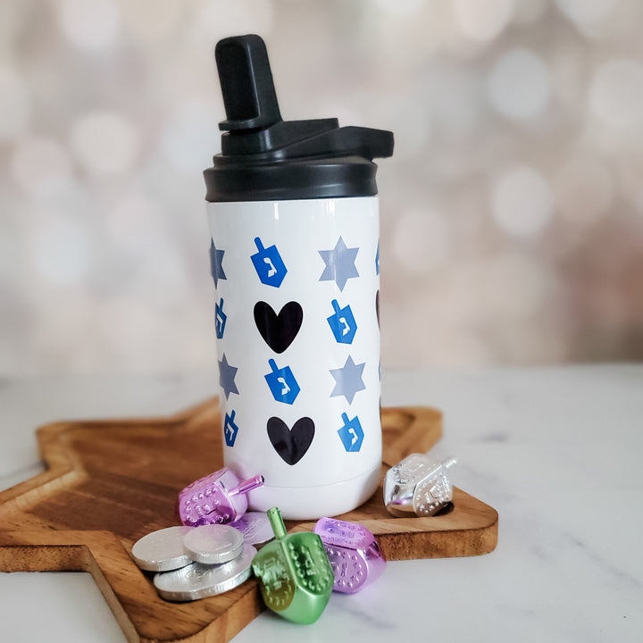 Jewish Star Hanukkah Kids Cup Salt and Sparkle