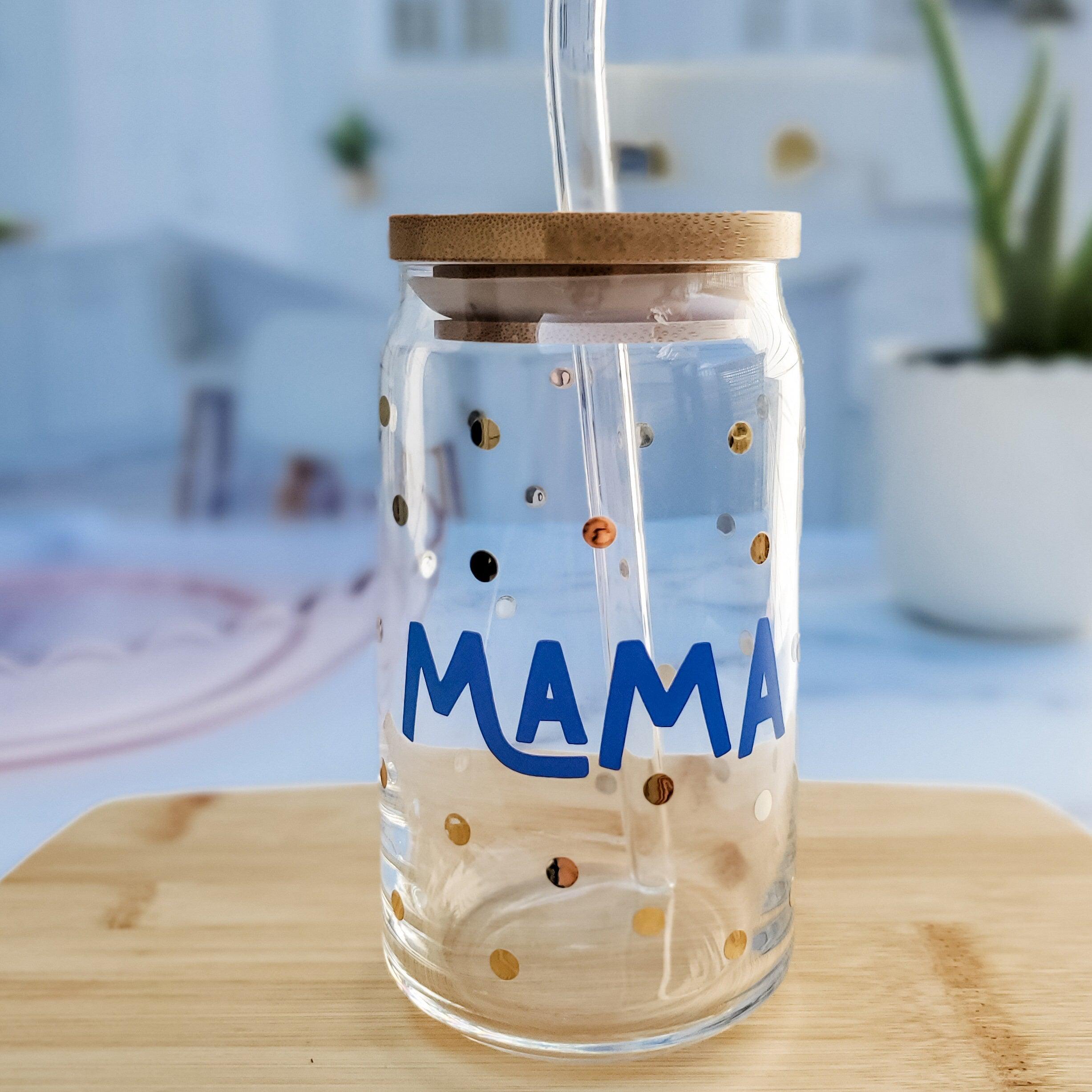 Mama and Mini Matching Insulated Tumbler Set - Color Changing Travel Cup for Baby Shower Gift - New Mom Mother's Day Gift - Mommy and Me Cup