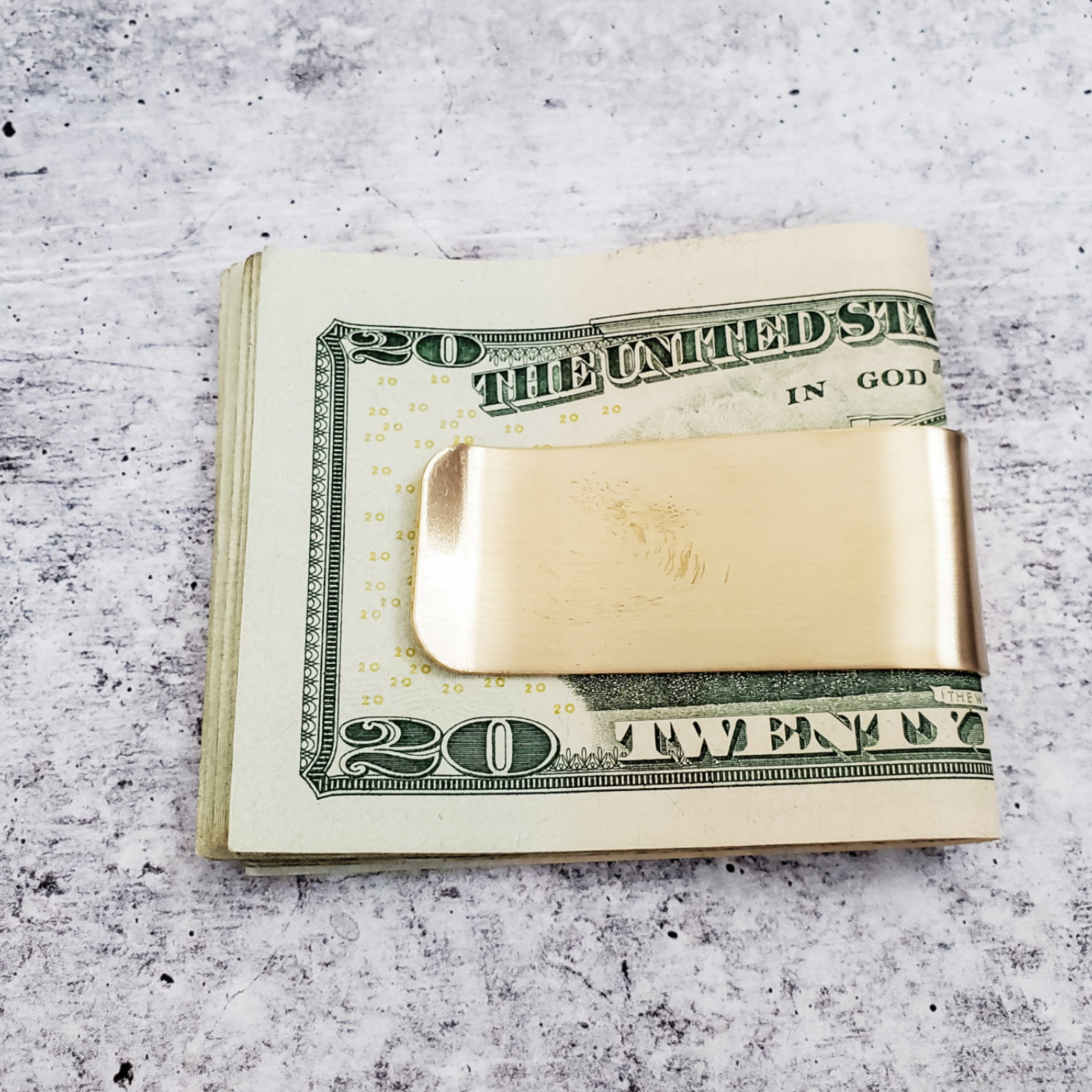 RAD DAD Money Clip - Custom Money Clip - Personalized Father's Day Gift - First Time Dad Gift - Custom Minimalist Wallet for Dads - Cool Dad