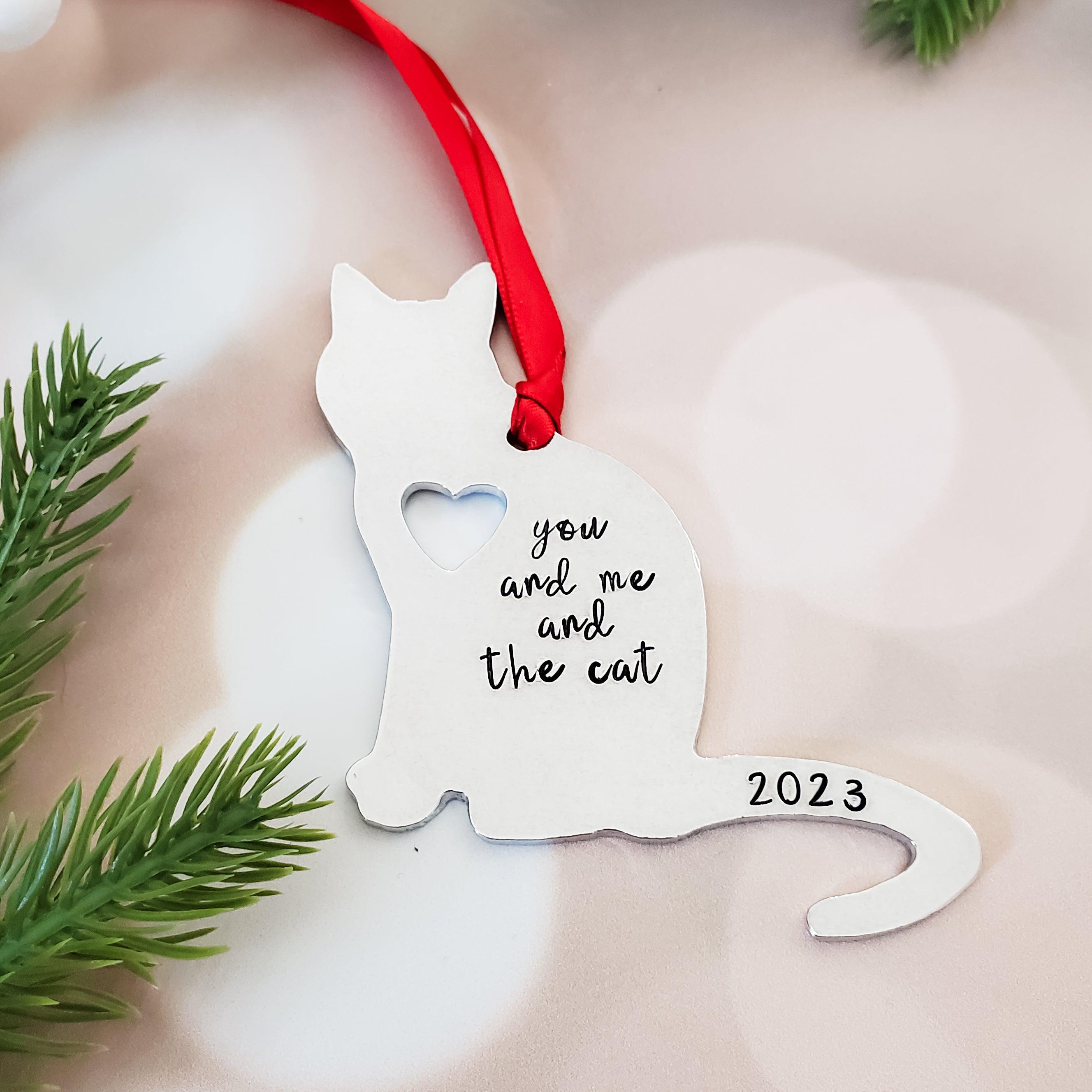 You and Me and the Cats Christmas Ornament Salt and Sparkle