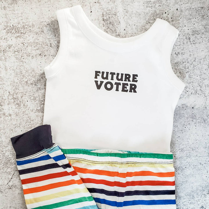 FUTURE VOTER Baby Bodysuit -  Politcal Baby Outfit Salt and Sparkle