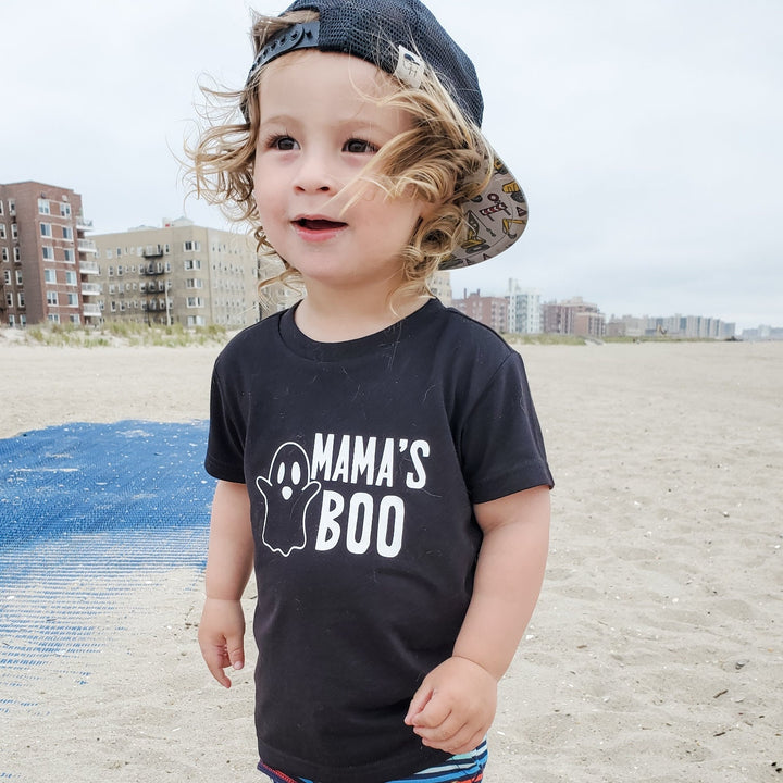 Halloween Toddler T-Shirt - Mama's Boo Baby Outfit for Fall Salt and Sparkle