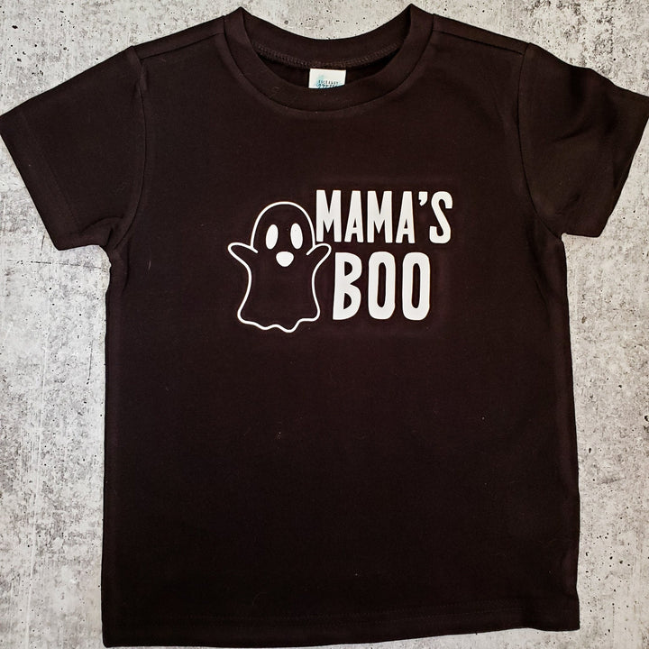 Halloween Toddler T-Shirt - Mama's Boo Baby Outfit for Fall Salt and Sparkle