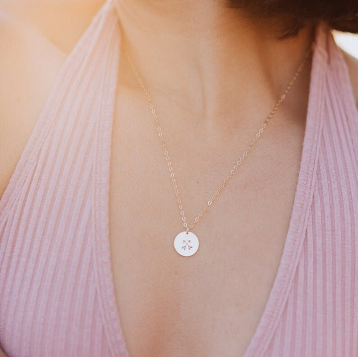 Skeleton Middle Finger Necklace - Funny Halloween Gold Necklace Salt and Sparkle