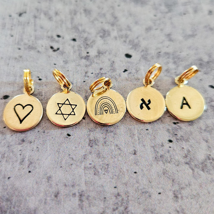 Fageleh Hand-Stamped Brass Keychain, Funny Yiddish Gift For Jewish Gay Friend, Jewish Pride for LGBTQ, Jewish Humor Accessory for Gay Teen Salt and Sparkle