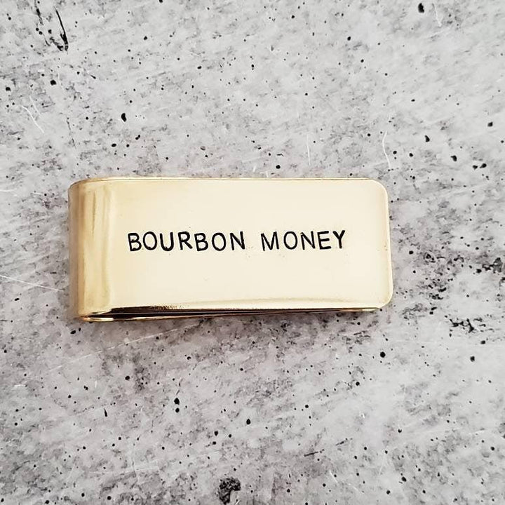 BOURBON MONEY Money Clip Salt and Sparkle