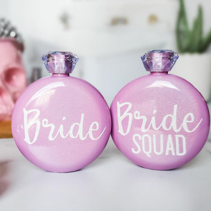 BRIDE SQUAD Jewel Flask Salt and Sparkle