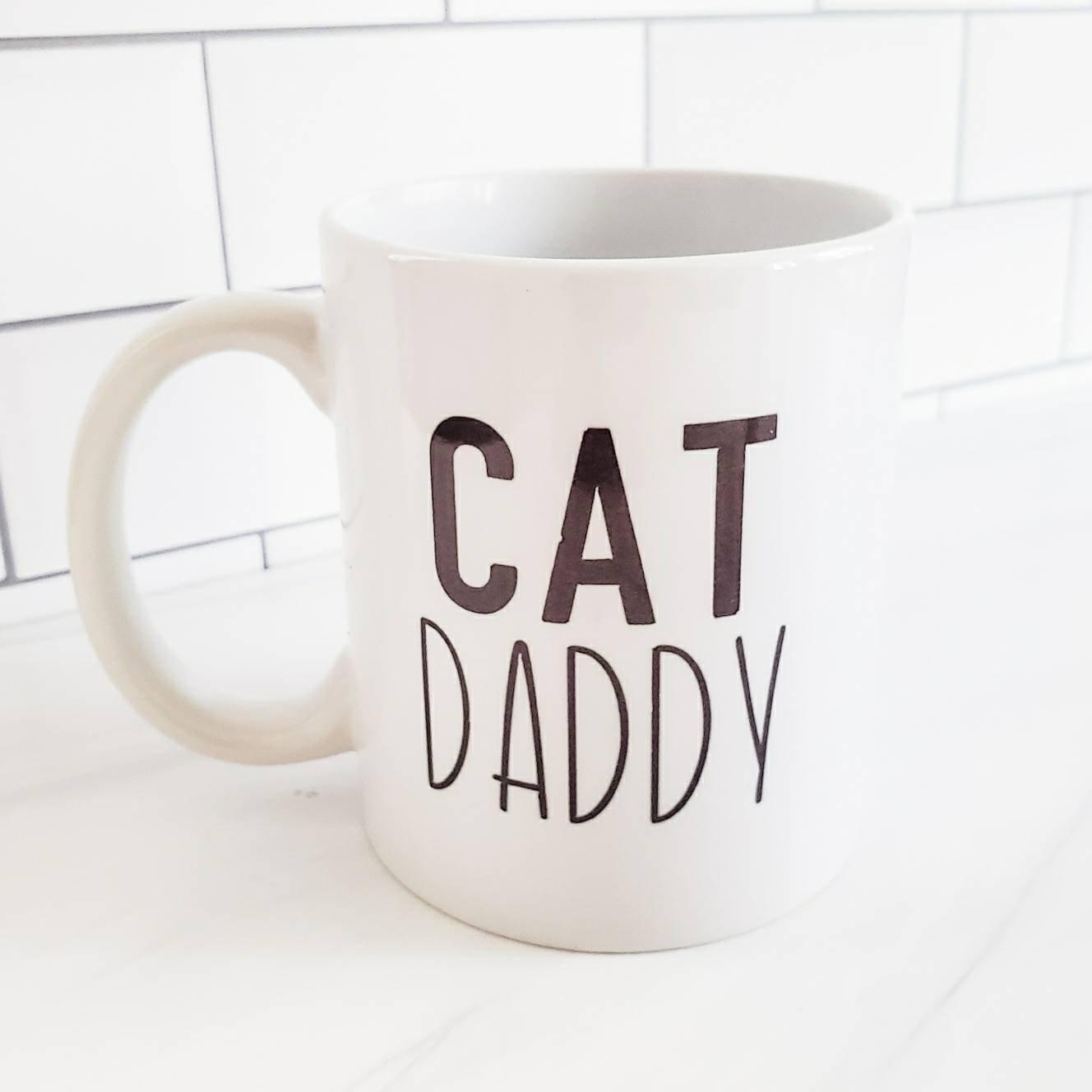 Cat Daddy and Cat Mama Coffee and Tea Mug Salt and Sparkle