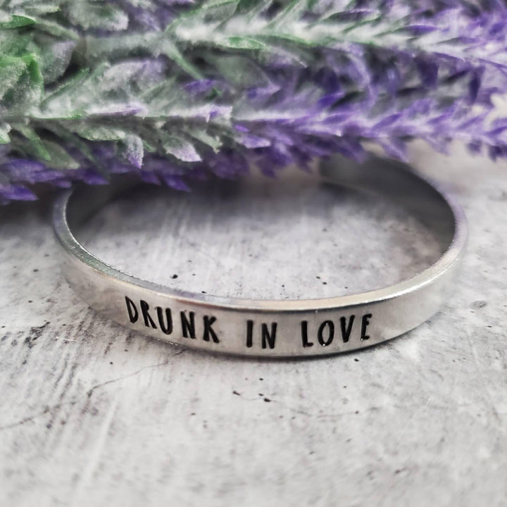 DRUNK IN LOVE Stacking Cuff Bracelet Salt and Sparkle