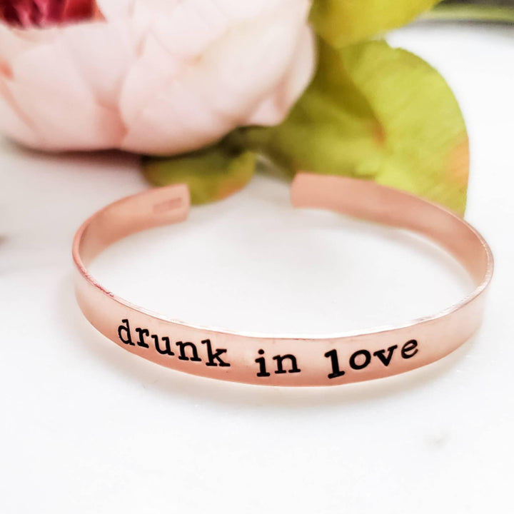 DRUNK IN LOVE Stacking Cuff Bracelet Salt and Sparkle