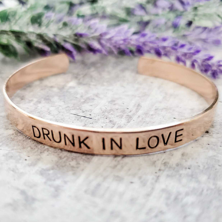 DRUNK IN LOVE Stacking Cuff Bracelet Salt and Sparkle