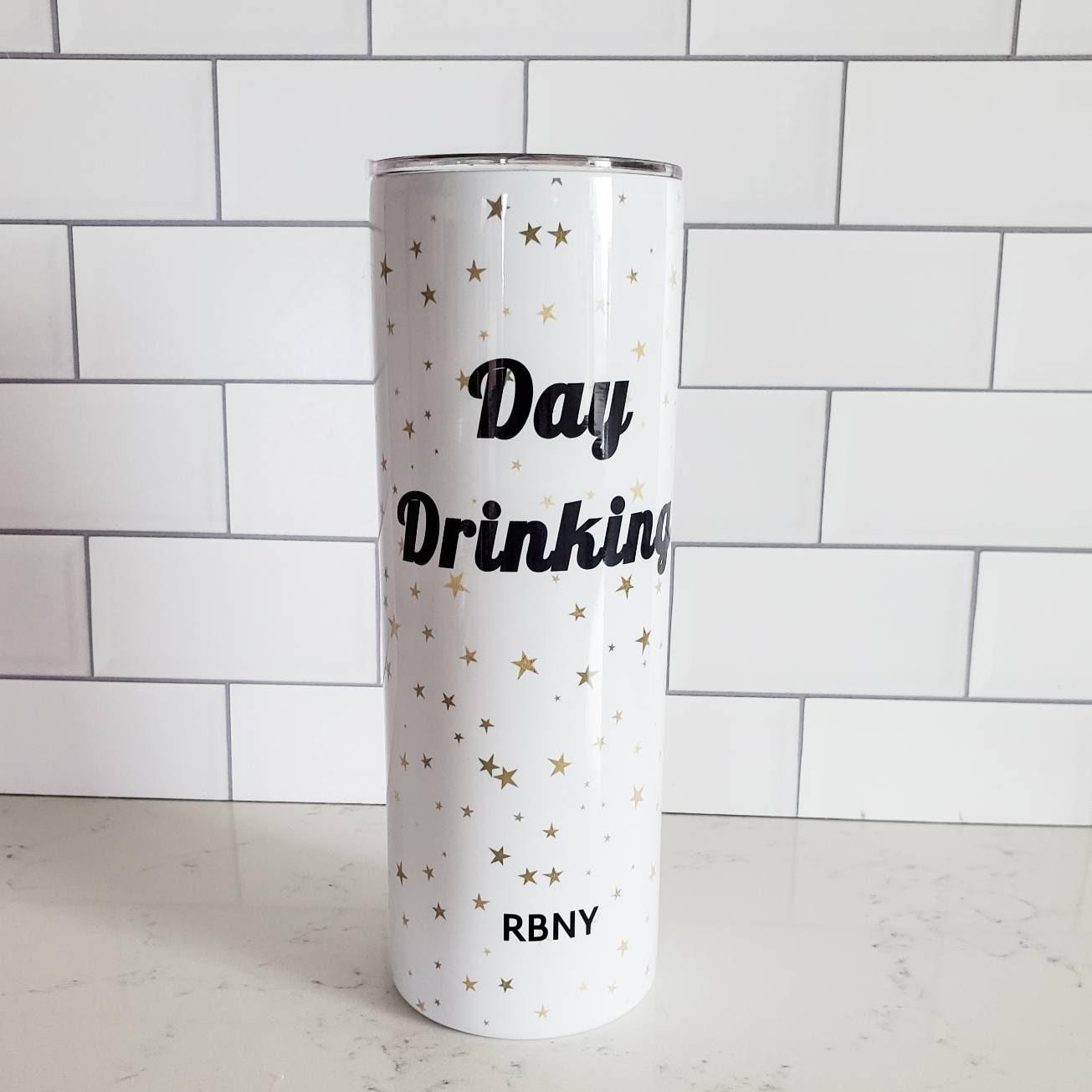 Day Drinking Personalized Vacation Tall Tumbler