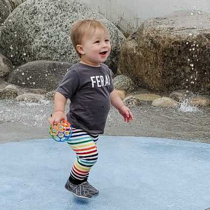 FERAL Funny Toddler T-Shirt OR Baby Bodysuit Salt and Sparkle