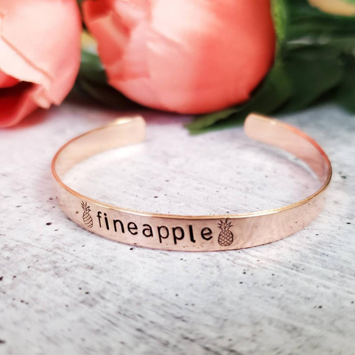 FINEAPPLE Stacking Cuff Bracelet Salt and Sparkle