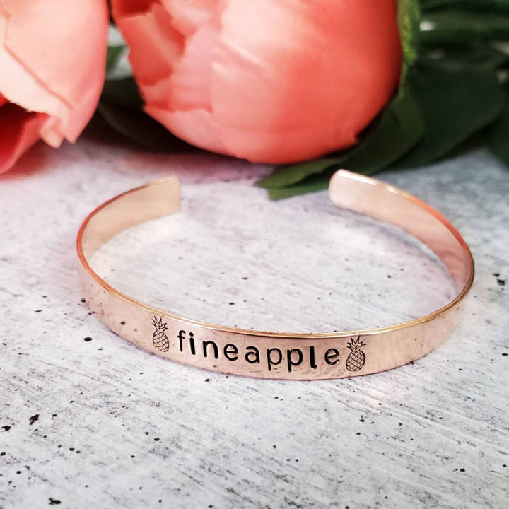 FINEAPPLE Stacking Cuff Bracelet Salt and Sparkle