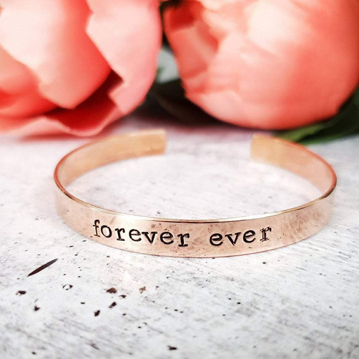 FOREVER EVER Stacking Cuff Bracelet Salt and Sparkle