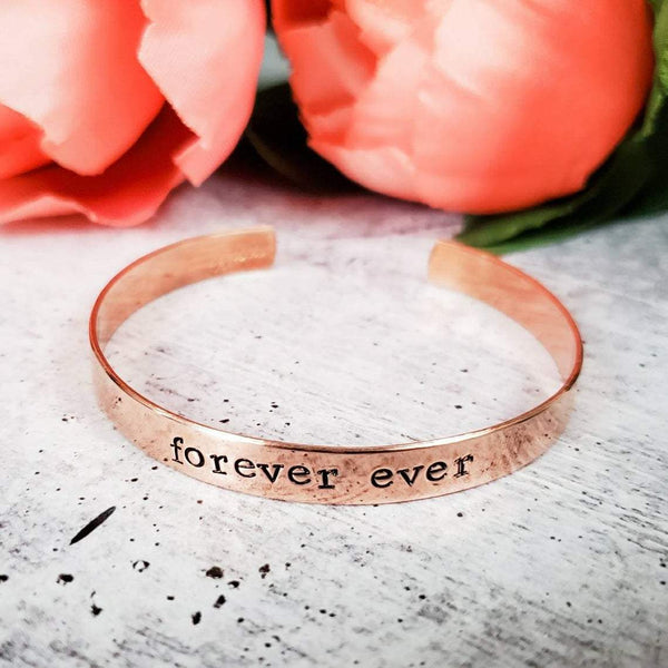 FOREVER EVER Stacking Cuff Bracelet Salt and Sparkle