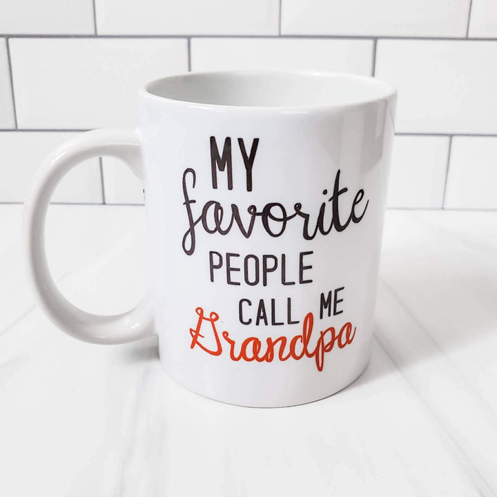 GRANDMA AND GRANDPA Personalized Coffee Mugs Salt and Sparkle