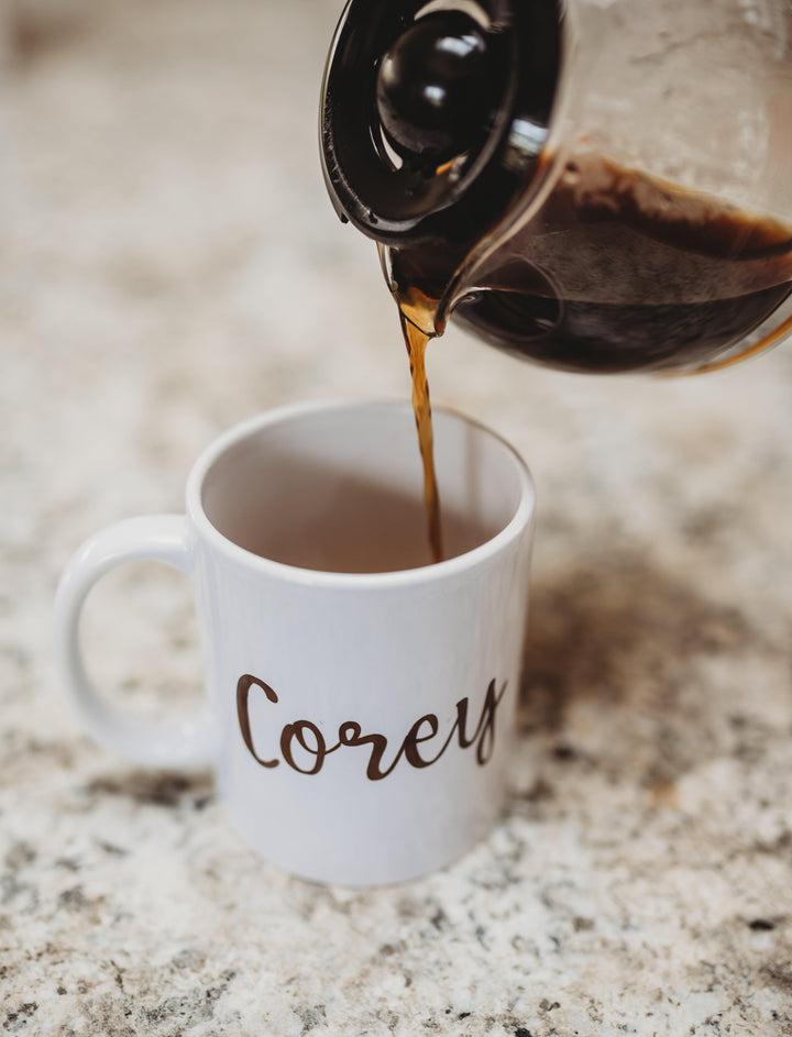 GRANDMA AND GRANDPA Personalized Coffee Mugs Salt and Sparkle