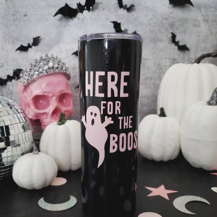 HALLOWEEN Witches Brew Black Glitter Tumbler Salt and Sparkle