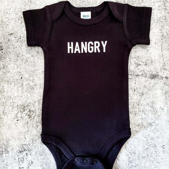 HANGRY Toddler T-Shirt OR Baby Bodysuit Salt and Sparkle