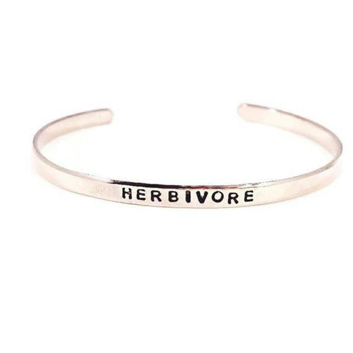 HERBIVORE Skinny Cuff Bracelet Salt and Sparkle