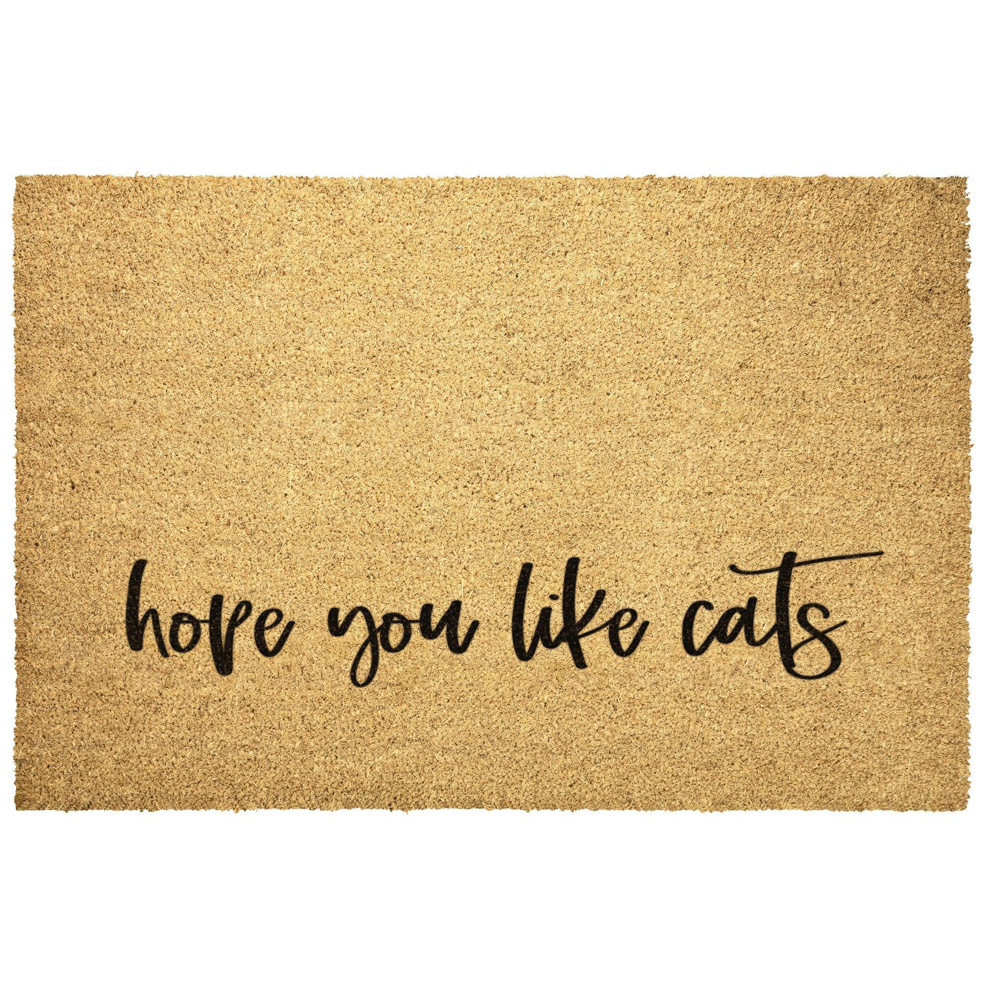 Hope you like Cats Door Mat teelaunch