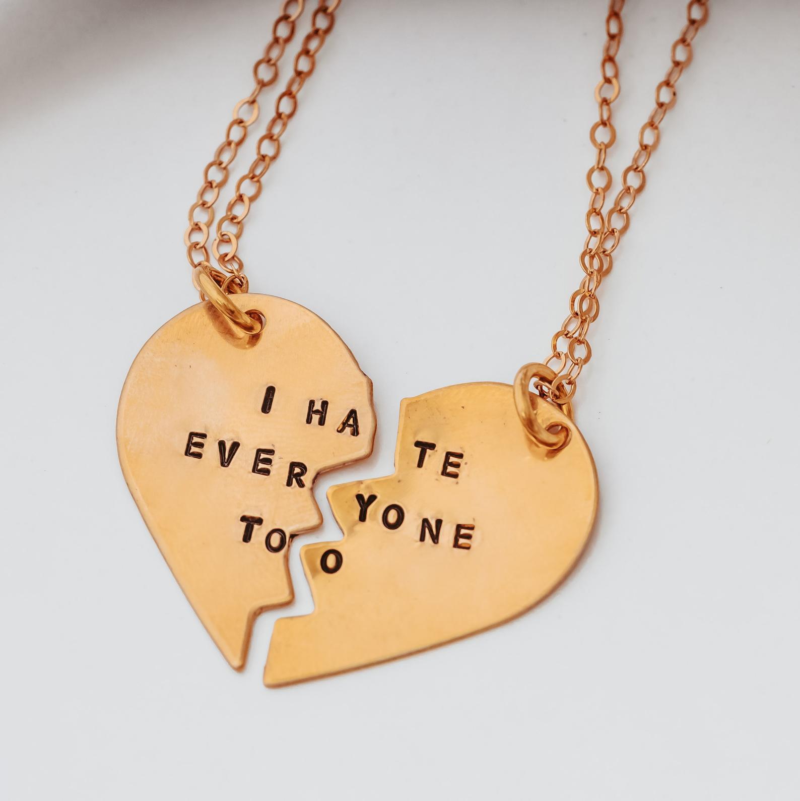 Kids BFF Necklaces, Childrens Friendship Jewelry Bulk, Princess Dog French  Fries Burger Donut Pendant Chains From Commo_dpp, $1.53 | DHgate.Com