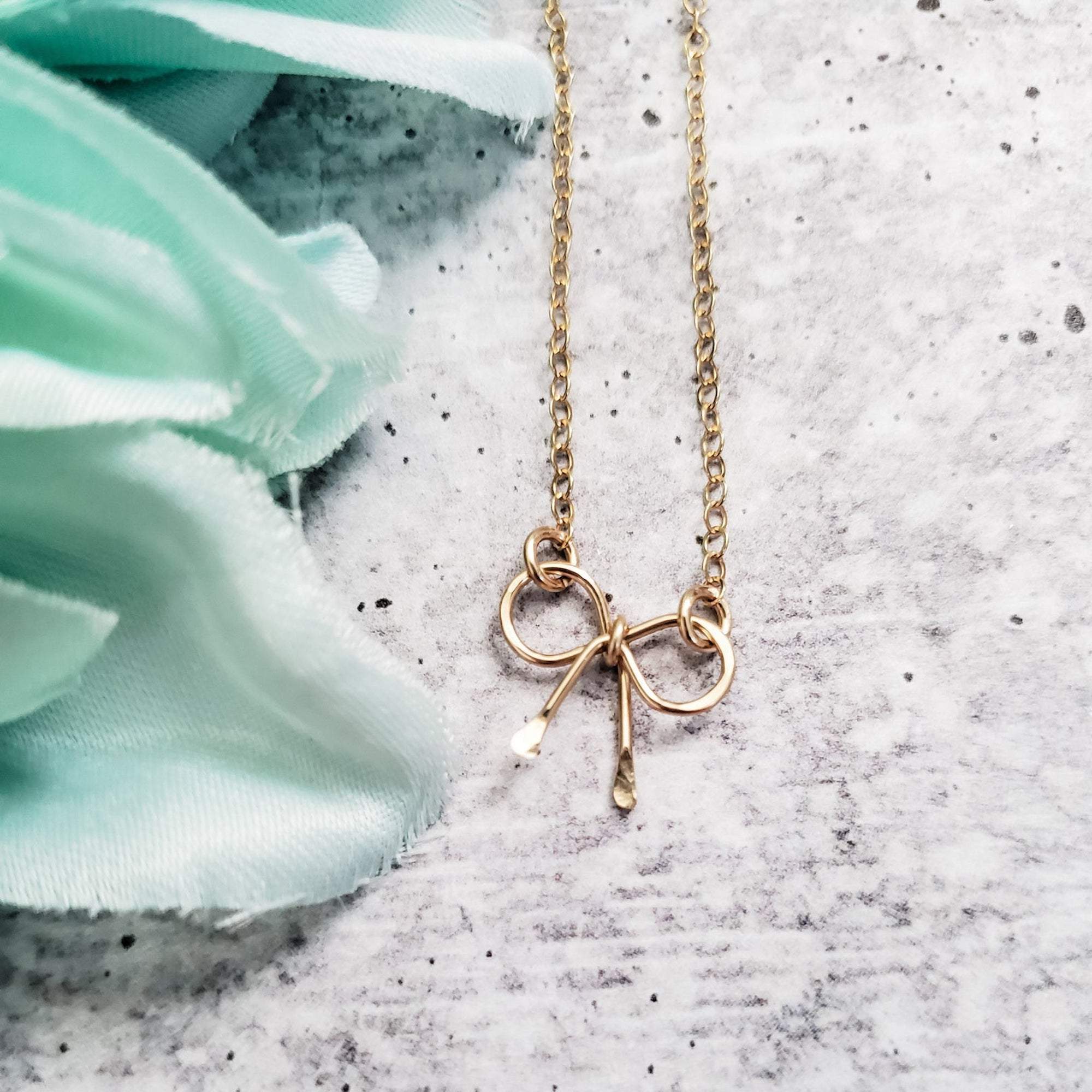 Infinity Knot Necklace for Bridesmaids Salt and Sparkle