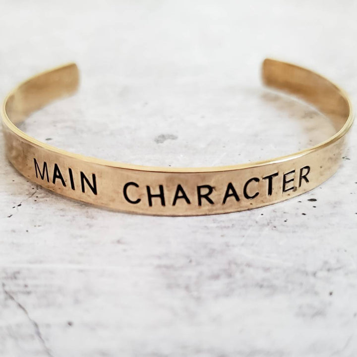 MAIN CHARACTER Cuff Bracelet Salt and Sparkle