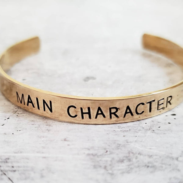 MAIN CHARACTER Cuff Bracelet Salt and Sparkle