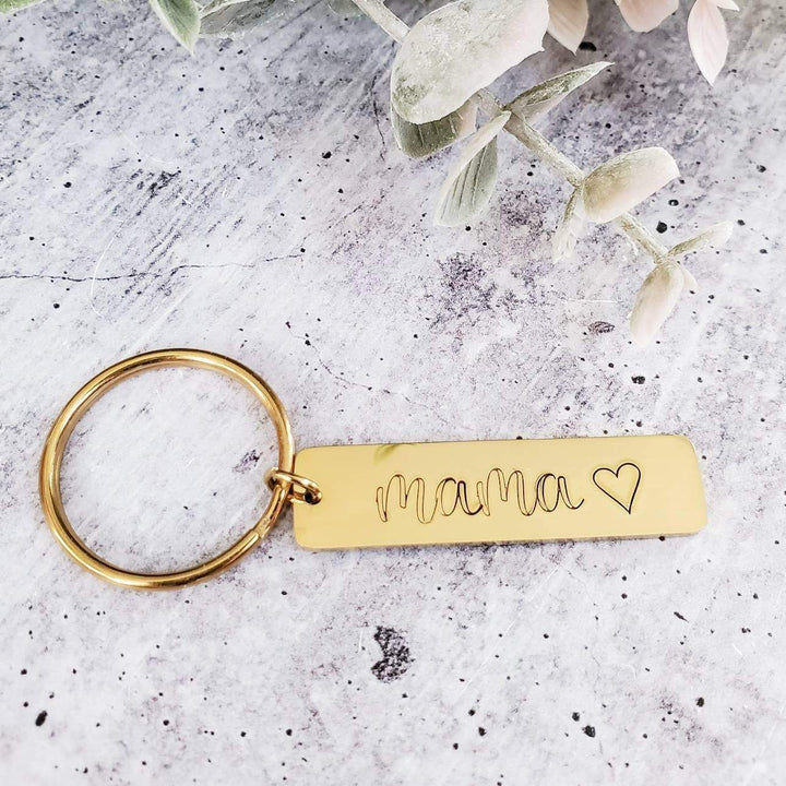 MAMA Bar Keychain Salt and Sparkle