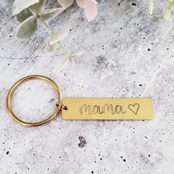 MAMA Bar Keychain Salt and Sparkle