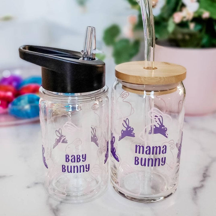 Mommy and Me Matching Bunny Drinkware Salt and Sparkle