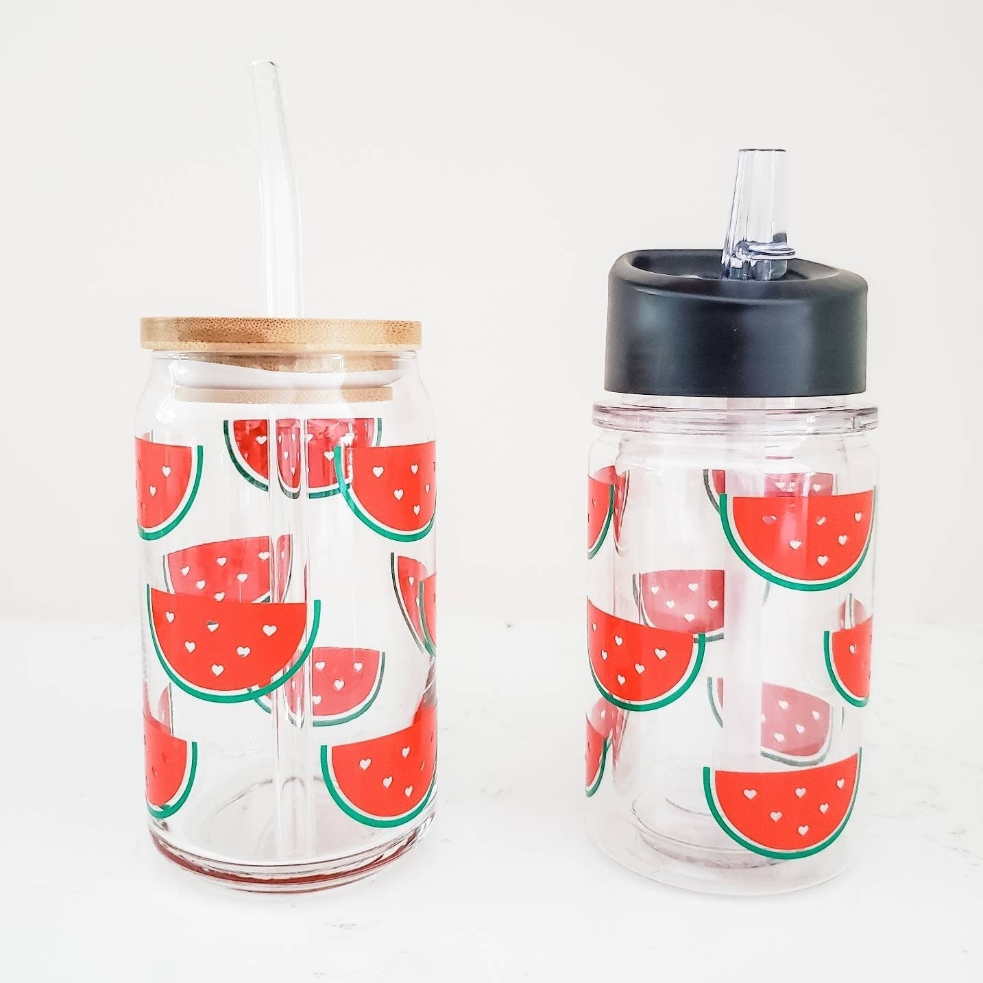 Mommy and Me Matching Summer Fruit Cups Salt and Sparkle