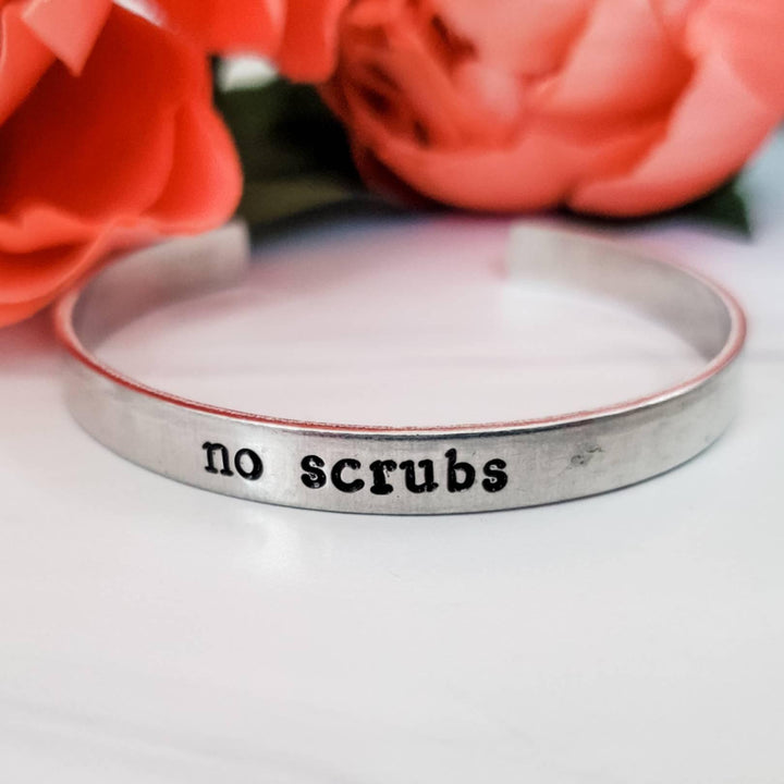 NO SCRUBS Stacking Cuff Bracelet Salt and Sparkle