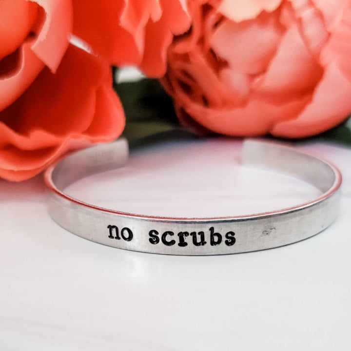 NO SCRUBS Stacking Cuff Bracelet Salt and Sparkle