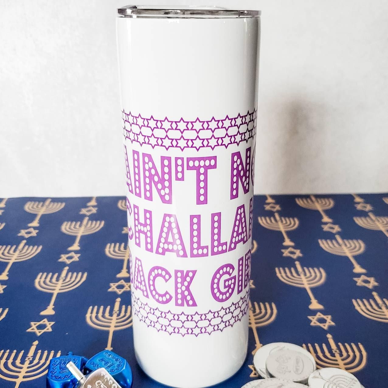 Nice Jewish Girl Chanukah Tall Tumbler Salt and Sparkle