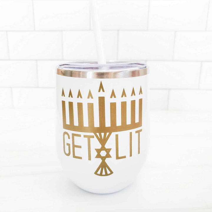 Passover Wine Tumbler Salt and Sparkle