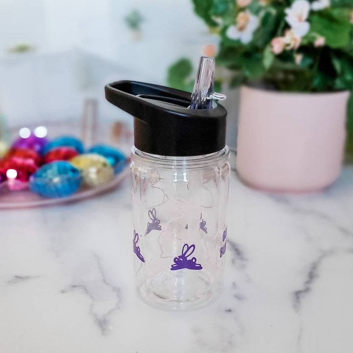 Personalized Bunny Sippy Cup Salt and Sparkle