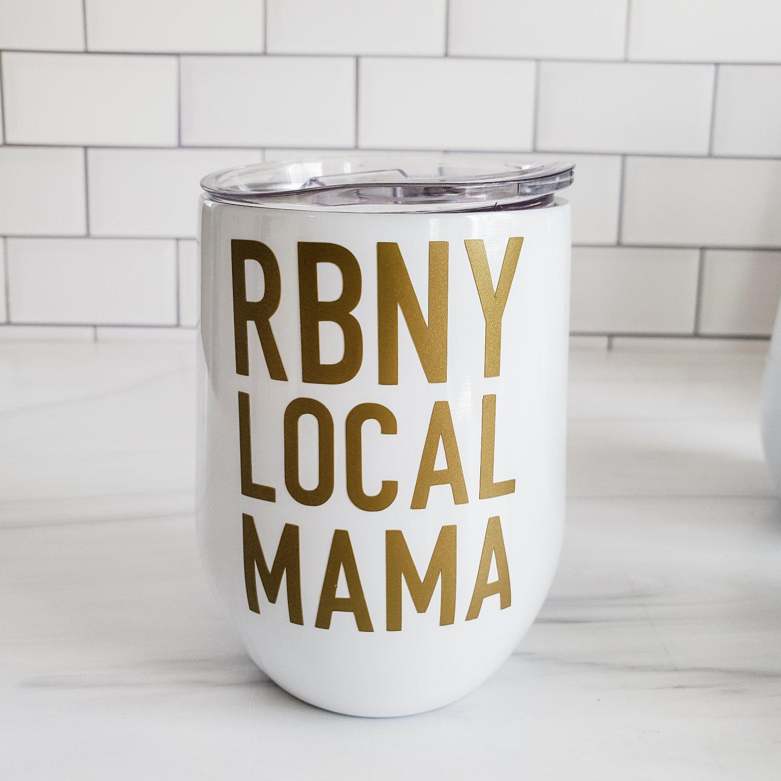 RBNY Local Mama Insulated Outdoor Wine Tumbler Salt and Sparkle