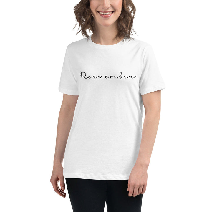 Roevember Women's T-Shirt Salt and Sparkle